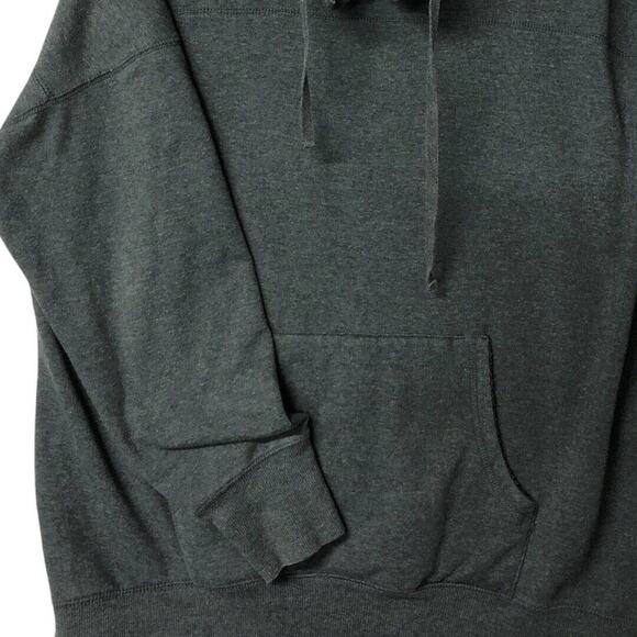 Ideology Gray‎ Cowl Neck Fleece Lined Sweatshirt Women’s Medium Soft Cozy Top - Picture 3 of 11